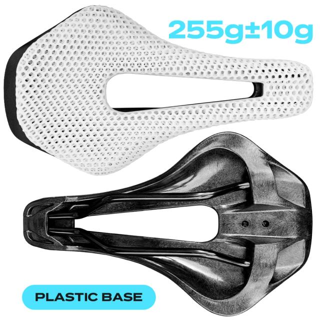 RYET Sela de Bicicleta ULTRA 3D Fibra de Carbono Ultraleve