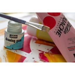 Pebeo fácil casca líquido látex mascaramento fluido desenho goma seca rapidamente para tinta aquarela guache artesanato suprimentos-garrafa de 45ml - Image 5