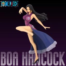 Uma peça anime boa hancock figuras brinquedos gk cobra princesa figura de ação 21cm sexy cheongsam menina boneca estatuetas estátua - Image 2