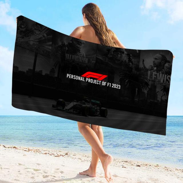 Toalha de Praia Soft Microfiber Absorvente Quick Dry Padrão F1