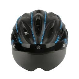 Capacete de ciclismo com luz LED para homens e mulheres, MTB de estrada, mountain bike, visado, acessórios Casco, 54-62cm - Image 3