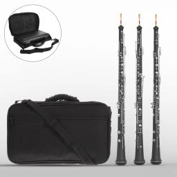 Sacos De Armazenamento Para Oboé, Casos De Madeira Strudy, Casos Pretos Requintados, 1 Conjunto - Image 6