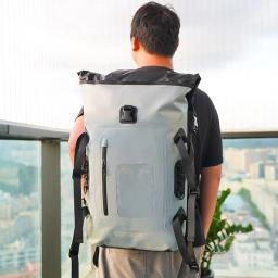 Mochilas de natação para praia, saco seco, mochila de praia, rafting surf e mergulho sacos, grande capacidade, molhado e seco, XM270, 32L - Image 6