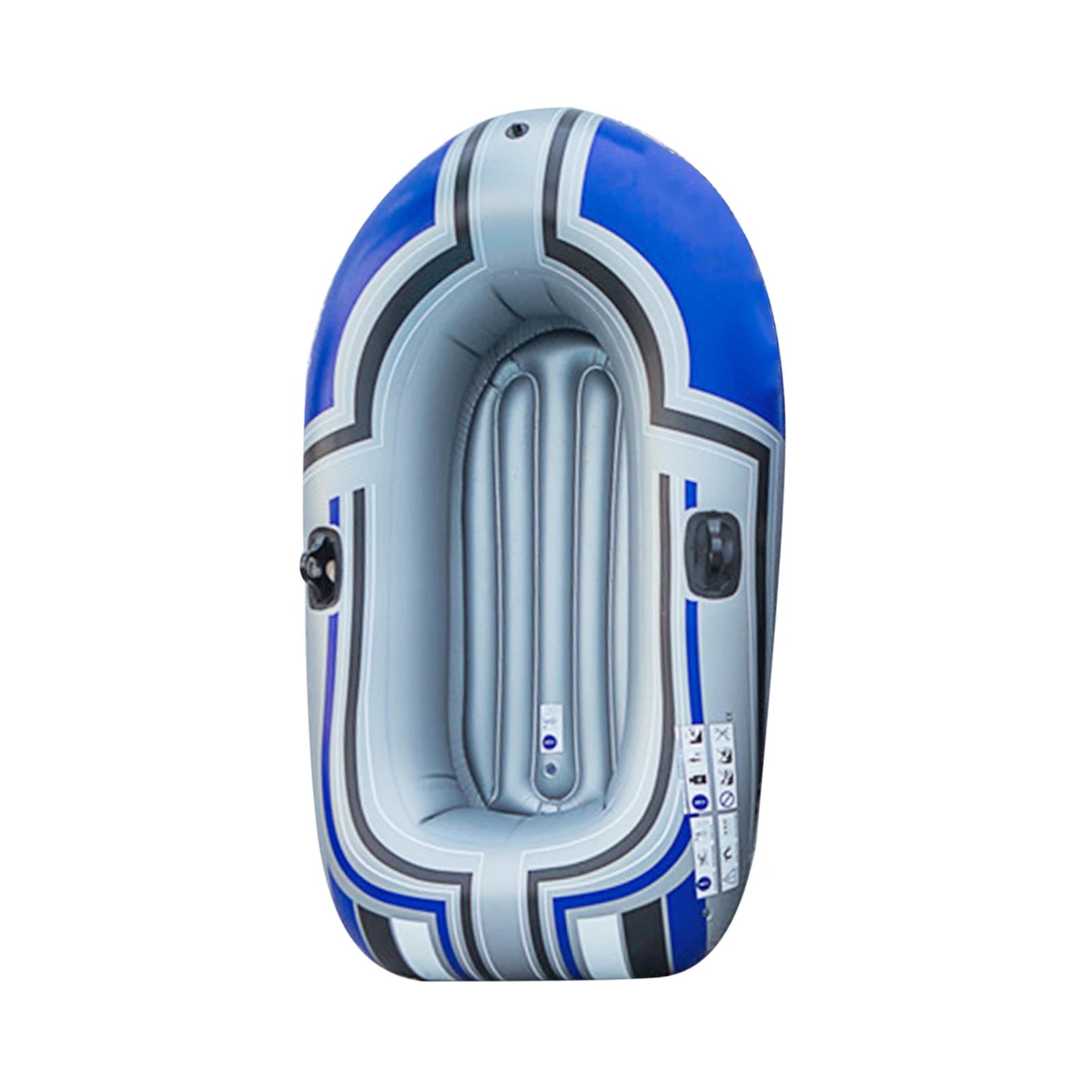 PVC Barco Inflável para Pesca à Deriva e Remo, Bomba de Canoa, Espessamento à Deriva e Air Boat, 150cm, OEM Não Incluído - Image 1