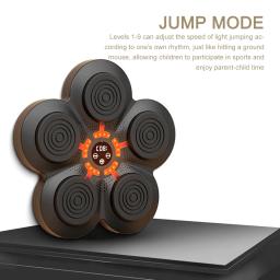 Música Boxing Machine para Adultos e Crianças, Treinador de Perfuração, Esportes Fitness, Parede, Bluetooth 5.0, Exercício em Casa, Treinamento de Resposta - Image 6