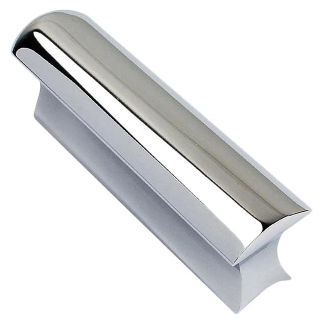 Slide de Aço Inoxidável para Guitarra - Slider Havaiano Portátil com Acabamento Cromado para Instrumentos Elétricos e Acústicos