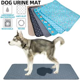 Lavável cão Pee Pad cobertor, reutilizável, fralda absorvente, Puppy Training Pad, Pet Bed, tapete de urina, tampa do assento de carro - Image 1