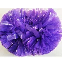 Cheerleading Pom Pom, Grama Plástica Verde, Plástico Roxo, Rosa Platic - Image 3