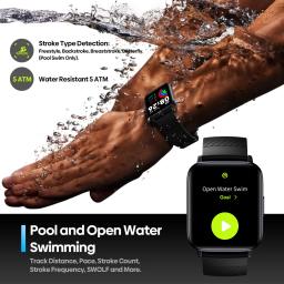 Zeblaze nadar gps natação relógio inteligente 5atm à prova d5água piscina e água aberta saúde rastreador smartwatch zeblaze ajuste app - Image 2