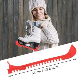 Plástico Ice Skate Guardas para Hóquei ou Patinação Artística Entusiastas, fácil de instalar, 2PCs - Image 1