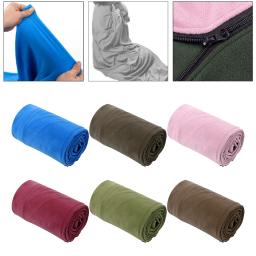 Ultra-Light Polar Fleece saco de dormir, acampamento ao ar livre, tenda cama, viagens, quente, portátil, Camping Acessórios, 180cm x 80cm - Image 1