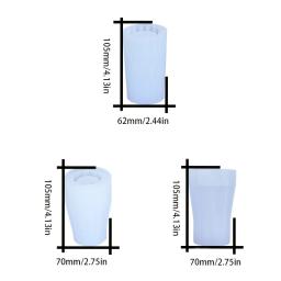 Molde De Resina Epóxi De Cristal Para Vaso De DIY, Vaso De Flores, Molde De Silicone, Artesanato Artesanal, Decorações Para Casa, Ferramentas De Fundição, 1PC - Image 4