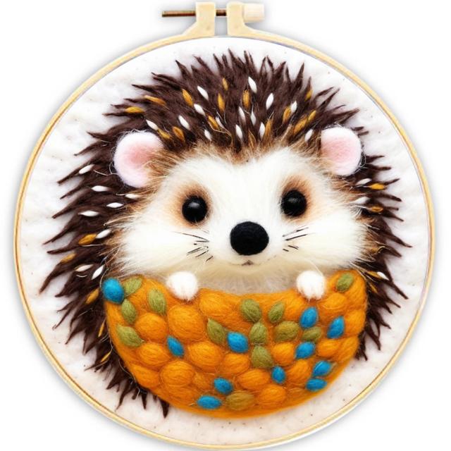 Kits de Feltragem para Iniciantes: Bordados de Animais e Artesanato Personalizado para Decorar sua Casa