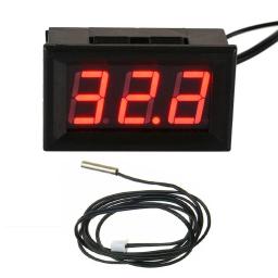 Temperatura eletrônica do interruptor digital de 12V LED -50 ~ 110 ℃   Termômetro digital de aquário de temperatura multifuncional - Image 1