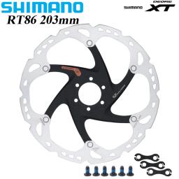 Shimano xt SM-RT86 disco de freio rotor tecnologia gelo disco freio 6 parafusos rt86 160mm 180mm 203mm para mtb acessórios da bicicleta disco rotor - Image 4