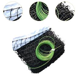 Quadra de tênis padrão Rede, Sports Net, Equipamento de treinamento, Polietileno, Jogos formais informais Campos de competição - Image 5
