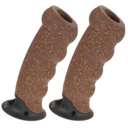 2 pçs pólo de trekking lidar com caminhadas cortiça vara alças bengalas haste substituição aperto para pólos de esqui viagem amarelo 16mm 18mm - Image 5