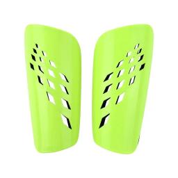 Rhombic-Caneleira de futebol respirável perfurado para adultos e crianças, escudo de futebol, legging para legging, equipamento protetor rígido, 1 par - Image 6
