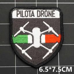Applique para mochilas, acessórios para vestuário, badminton, DRONE - Image 1