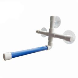 Pet papagaio banho chuveiro poleiros plataforma de pé rack sucção parede copo brinquedos pássaro suporte vara rack poleiro para pássaros brinquedo do animal de estimação - Image 4