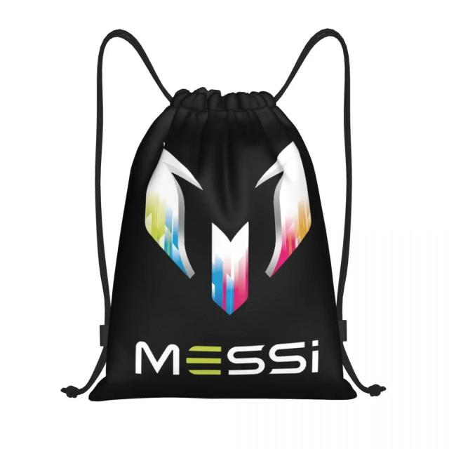 Mochila de Cordão Personalizada de Futebol - Saco de Treinamento Portátil para Homens e Mulheres, Ideal para Ginásio e Atividades Esportivas