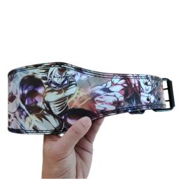 Cinto de levantamento de peso de anime cinto de levantamento de peso de couro para homens e mulheres suporte de cintura cinto de ginásio para levantamento terra agachamento powerlifting - Image 5