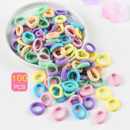 100 peças laços de cabelo coloridos faixas de cabelo acessórios decorativos conjunto presente de feriado para meninas - Image 1