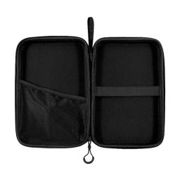 Caixa de raquete de tênis de mesa de fibra de carbono eva saco de ping pong capa de bat casos de remo grande capacidade zip bolso esportes - Image 4