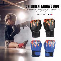 Luvas de Boxe Respiráveis PU para Homens e Mulheres, Equipamento de Treinamento para Adultos e Crianças, Karatê, Muay Thai, Luta Livre, MMA, Sanda - Image 3