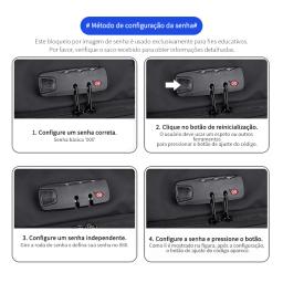 Mochila masculina expansível compressão a vácuo viagem de negócios de curta distância grande capacidade separação seca e molhada mochila multifuncional de negócios - Image 3