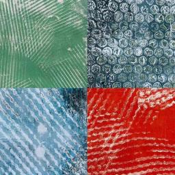 Pacote Resina Gelli Placa Starter Kit Ferramenta, Stencil Set para Impressão, Mixed Media Art Craft Variedade, Gel transparente - Image 5