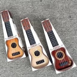 Simulação Ukri Mini Guitarra, Quatro Cordas, Instrumento Musical, Pode Ser Tocado para Aprender Cedo - Image 3