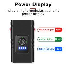 Luz da bicicleta farol t6 lanterna led usb recarregável tocha liga de alumínio ciclismo mtb montanha feixe alto acessórios cauda - Image 5