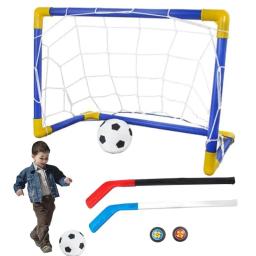Mini Hockey Hover Soccer Set para crianças, bola de quintal ao ar livre, anti-colisão, alta elasticidade, 2 em 1, presente - Image 1