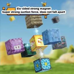 Blocos de construção magnéticos para crianças, presentes com balde de armazenamento, brinquedos de mesa, recipiente de armazenamento, brinquedo sensorial educacional - Image 4