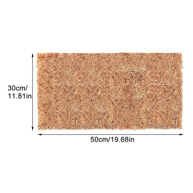 Tapete Natural de Fibra de Coco para Répteis - Ideal para Tartarugas, Lagartos e Cobras, Forro para Terrários e Jardinagem