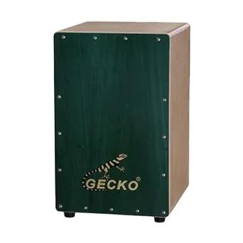 Cajon de Madeira Vidoeiro de Alta Qualidade com Cordas de Aço GECKO - Instrumento de Percussão Musical