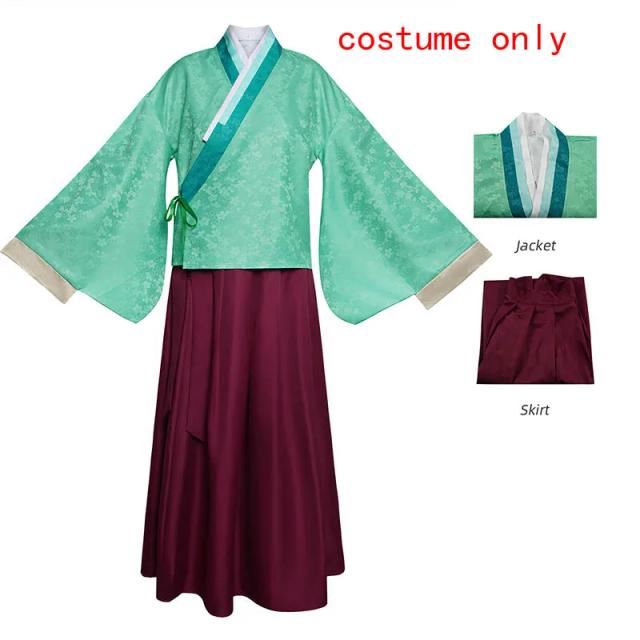Maomao Cosplay Traje Anime Boticário Diários Quimono para Mulher