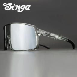 Ciclismo óculos de sol esporte ao ar livre óculos de sol da bicicleta estrada mtb equitação óculos para homem mulher singa ciclismo óculos - Image 4