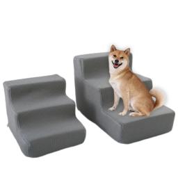 Anti-slip Pet Ramp Escadas para cães e gatos, 3 Passos Escadas, Escada removível, Acessórios para animais, Cama para cães - Image 1