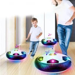 Hover bola de futebol brinquedos para crianças elétrica flutuante futebol com luz led música bola de futebol jogo ao ar livre brinquedos esportivos para crianças - Image 1