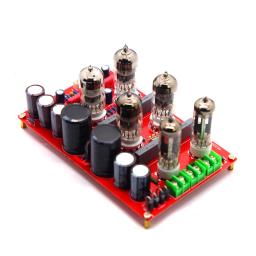 HiFi Home Audio Preamp Tubo eletrônico, Preamplifier Board, Amplificador DIY, Amp Board com 6Z4 tubos Rectfier, MC220 circular, 6N3 6H3N - Image 4