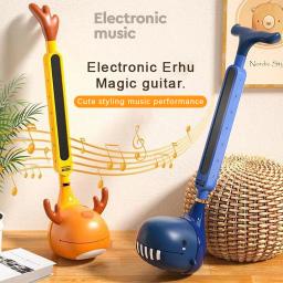 Otamatone japonês instrumento musical eletrônico para crianças, tomatone sintetizador, girino elétrico, kawaii kid, piano kalimba, 1pc - Image 4