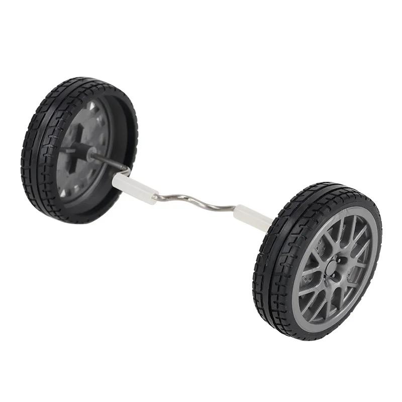 Brinquedo de equilíbrio papagaio para pássaros, treinamento de inteligência, brinquedo interativo, mini rodas de bicicleta, rolo para pássaros pequenos e médios - Image 1
