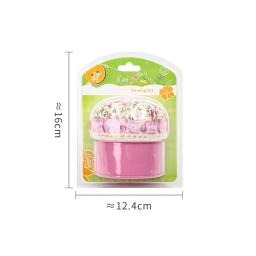 Pin almofada alfinete com caixa de armazenamento agulhas titular ferramentas de costura diy esgoto bordado artesanato casa acessórios ponto cruz - Image 6
