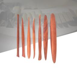 7-piece ferramentas de cerâmica escultura artesanato de madeira argila escultura facas cerâmica afiação modelagem cerâmica argila cerâmica ferramentas de cerâmica - Image 2