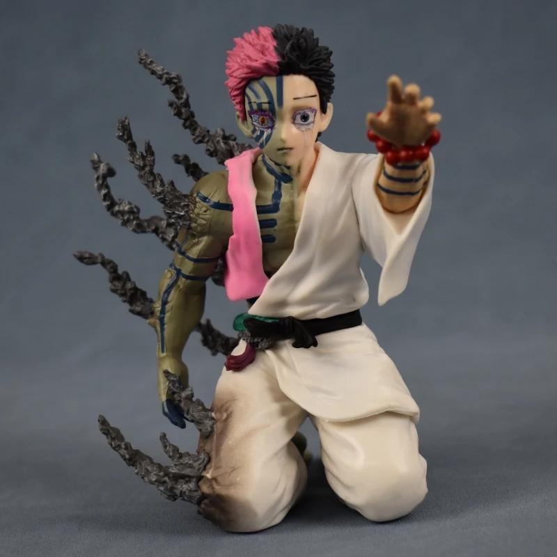 Em estoque 13cm demon slayer akaza hakuji anime figura modelo boneca estatueta de ação pvc decoração periférica desktop ornamento brinquedo - Image 1