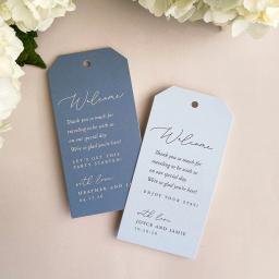 Obrigado Tags para os convidados do casamento, Welcome Gift Tags, Favor Candy Boxes, Cupcake Paper Tags, Party Shower Decor, personalizado, 100pcs - Image 2