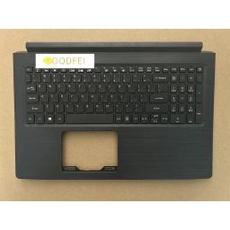 Laptop Palmrest Upper Case, Teclado EUA, C Capa Acessórios, Fit para ACER Aspire 5, N17C4, A515-51, A315-53, A615-61, novo, original - Image 1
