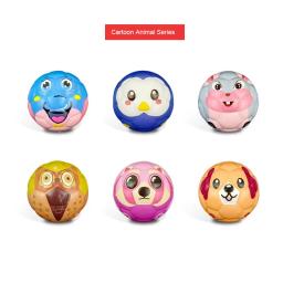 6pcs Solid Sponge Soft Ball Crianças Animal Futebol Futebol Brinquedos Descompressão Release Ball - Image 6